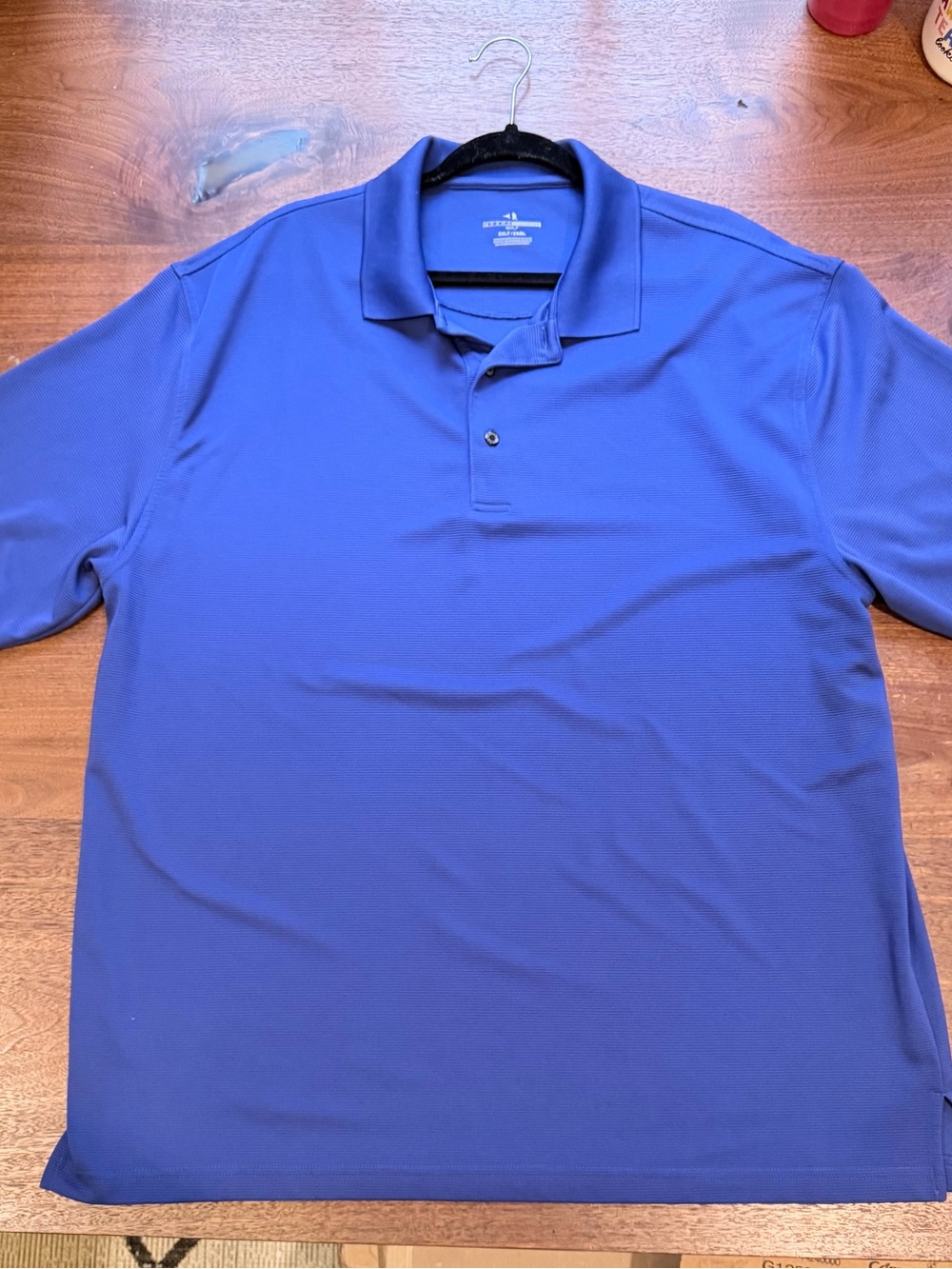 Grand Slam Men's Royal Blue Performance Polo 2XLT